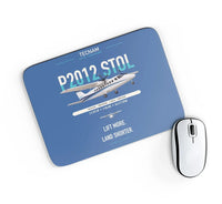 Thumbnail for Tecnam P2012 STOL design on blue rectangle mouse pad