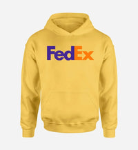 Thumbnail for FedEx logo printed on yellow hoodie