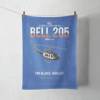 Thumbnail for Bell 205A-1++ design on blue towel
