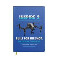 Thumbnail for DJI Inspire 2 design on blue notebook