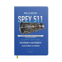 Thumbnail for SPEY 511 design on blue notebook