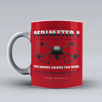 Thumbnail for Perimeter 8 Mug design on red skyfront