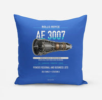 Thumbnail for AE 3007 design on blue pillow