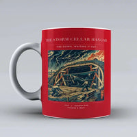Thumbnail for VINTAGE G4244 - The Storm Cellar Hangar - Ceramic Mug design on red