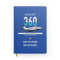 Thumbnail for Beechcraft King Air 360 design on blue notebook