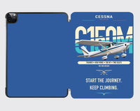 Thumbnail for Cessna 150M design on blue ipad tablet case