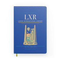Thumbnail for Luxor International Airport (LXR) design on blue notebook