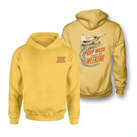 Thumbnail for SIGNAL 647 - Prop Wash Starts The Weekend - Double-Side Hoodie design on yellow double side hoodie