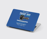 Thumbnail for TRENT 800 design on blue MacBook case