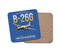 Thumbnail for B-26G Marauder design on blue 1 piece coaster