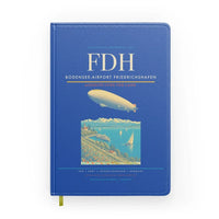 Thumbnail for Bodensee-Airport Friedrichshafen (FDH) design on blue notebook