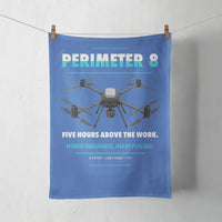Thumbnail for Skyfront Perimeter 8 design on blue towel