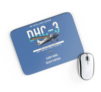 Thumbnail for DHC-3 Otter design on blue rectangle mouse pad