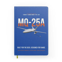 Thumbnail for MQ-25A STINGRAY design on blue notebook