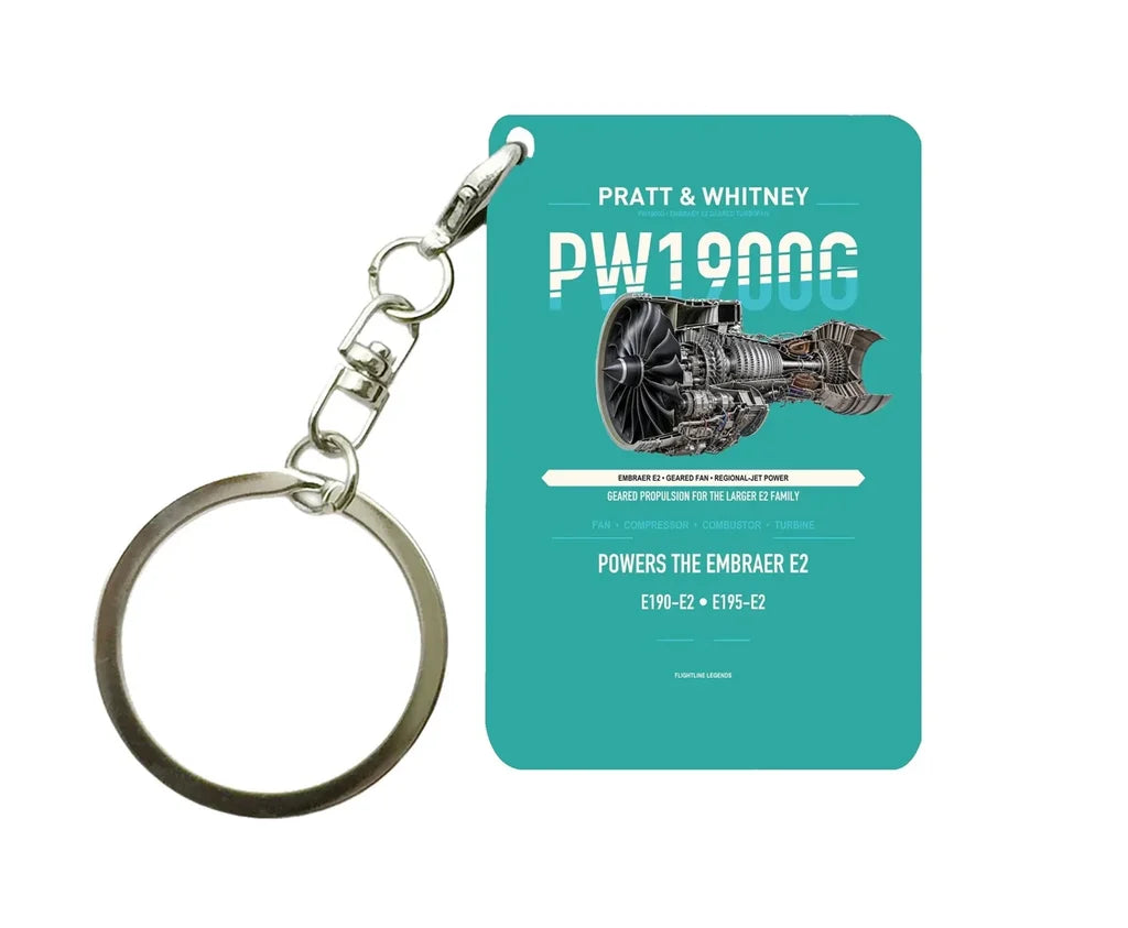 PW1900G Key Chain design on turquoise key chain