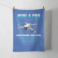 Thumbnail for DJI Mini 4 Pro design on blue towel