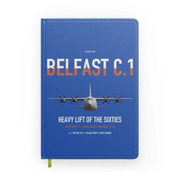 Thumbnail for Short Belfast C.1 design on blue notebook