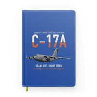 Thumbnail for C-17A Globemaster III design on blue notebook