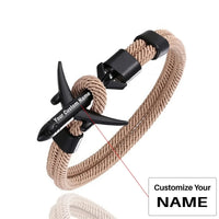 Thumbnail for Customisable Airplane Shape Bracelet - view 26