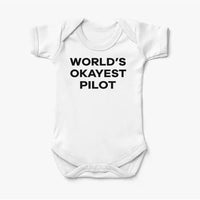Thumbnail for World's Okayest Pilot Baby Bodysuit - view 15