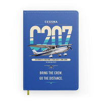 Thumbnail for Cessna T207A Stationair 8 design on blue notebook