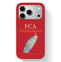 Thumbnail for Kalispell Airport (FCA) design on red iPhone 17 Pro MagSafe case