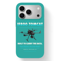 Thumbnail for Inspired Flight IF800 Tomcat Case design on turquoise iphone case