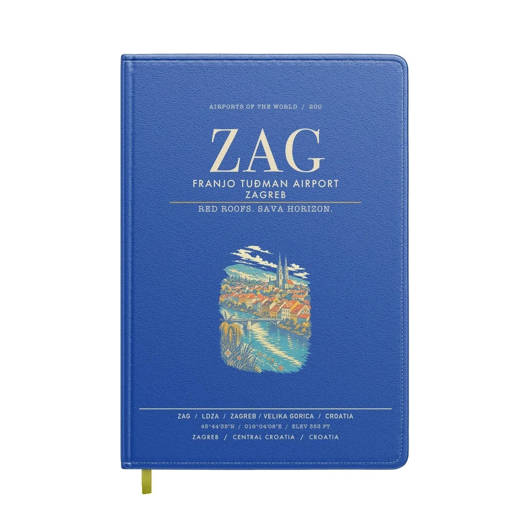Franjo Tuman Airport Zagreb ZAG - Blue
