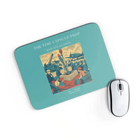 Thumbnail for VINTAGE G4428 - The Time Capsule Prop - Designed Mouse Pads design on turquoise rectangle