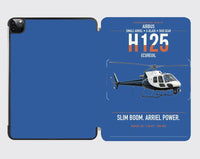 Thumbnail for Airbus H125 design on blue ipad tablet case