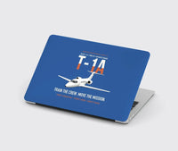 Thumbnail for T-1A Jayhawk Advanced Jet Trainer design on blue MacBook case