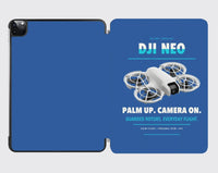 Thumbnail for DJI Neo design on blue ipad tablet case