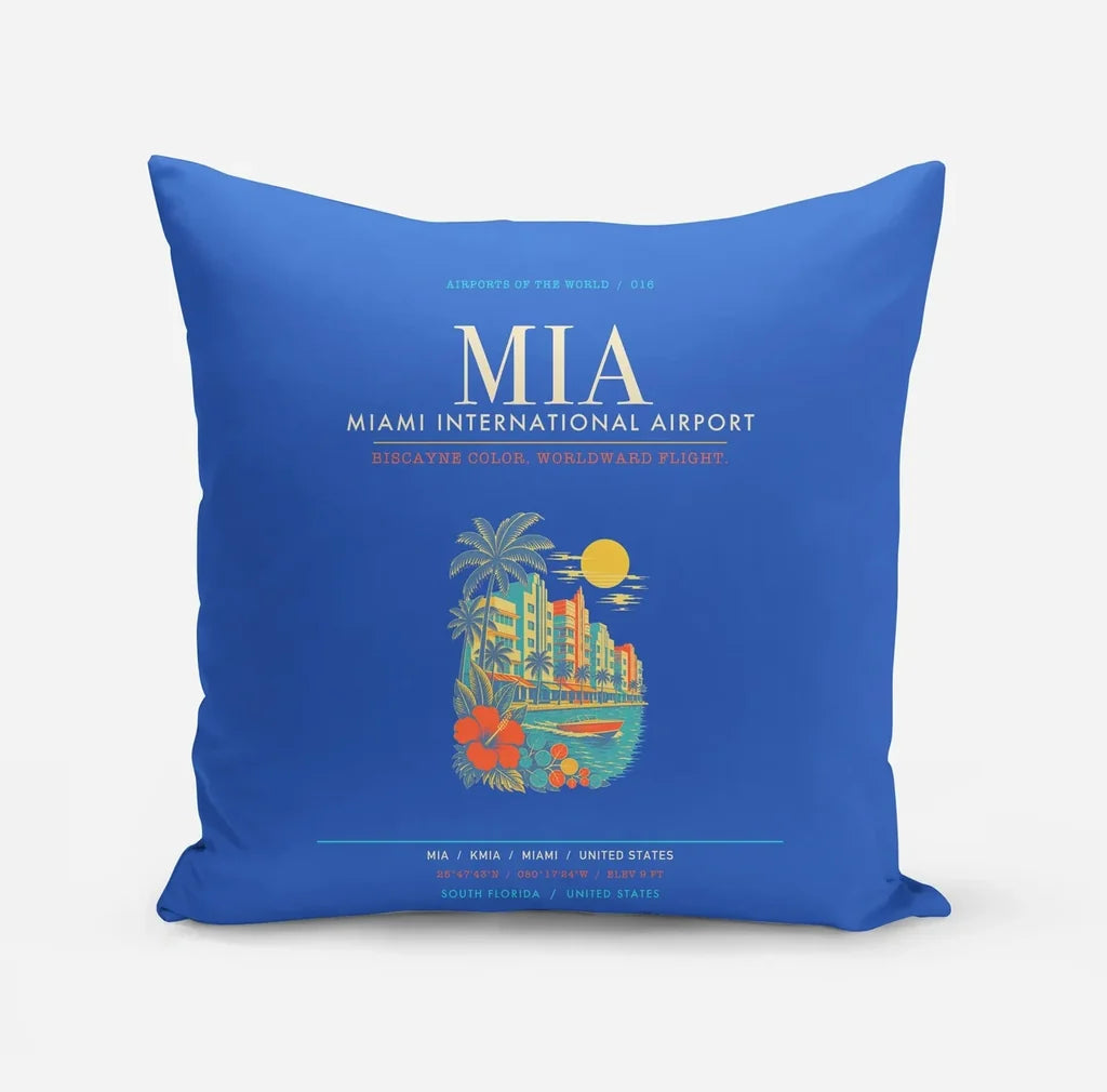 Miami International Airport MIA - Blue