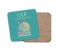 Thumbnail for Carcassonne Airport CCF Coaster 1-Piece - Turquoise