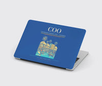 Thumbnail for Cadjehoun Airport (COO) design on blue MacBook case