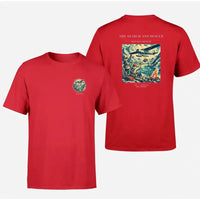 Thumbnail for VINTAGE G4052 - The Search And Rescue - Double-Side T-Shirt design on red double side t shirt