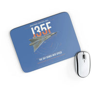 Thumbnail for Saab J 35F Draken design on blue rectangle mouse pad