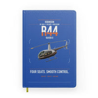 Thumbnail for Robinson R44 Raven II design on blue notebook