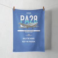 Thumbnail for Piper PA-28 Cherokee design on blue towel