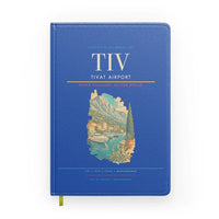 Thumbnail for Tivat Airport (TIV) design on blue notebook