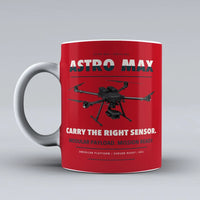 Thumbnail for Astro Max Mug design on red freefly