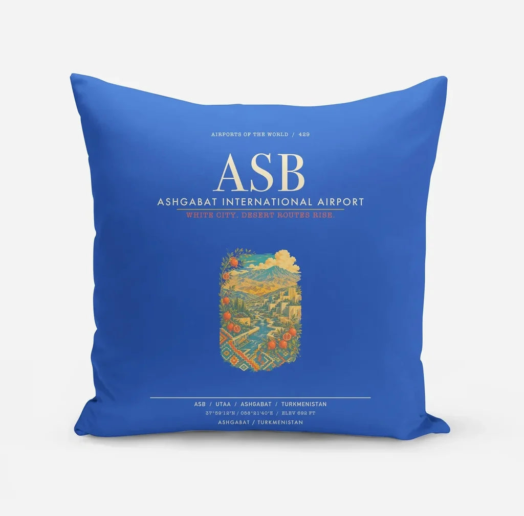 Ashgabat International Airport ASB - Blue