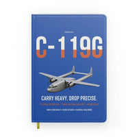 Thumbnail for C-119G Flying Boxcar design on blue notebook