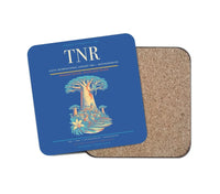 Thumbnail for Ivato International Airport (TNR) design on blue 1 piece coaster