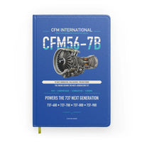 Thumbnail for CFM56-7B design on blue notebook