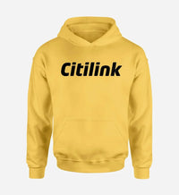 Thumbnail for Citilink Airlines logo printed on yellow hoodie