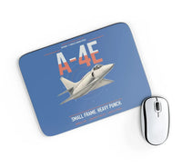 Thumbnail for A-4E Skyhawk design on blue rectangle mouse pad