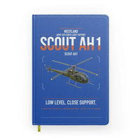 Thumbnail for Westland Scout AH1 design on blue notebook