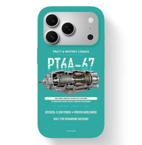 Thumbnail for PT6A-67 Case design on turquoise iphone case