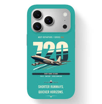 Thumbnail for Boeing 720B design on turquoise magsafe iphone case